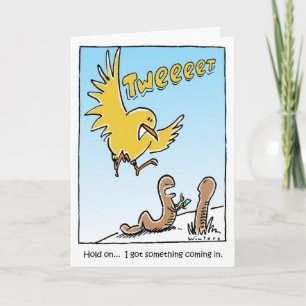 De Verjaardag van de Vogel van de tjilpen Kaart