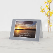 De Verjaardag van de Zonsondergang van Florida Kaart (Gele Bloem)