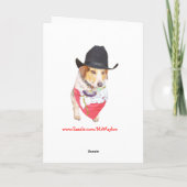 De Verjaardag van één Éénjarige Kaart (Achterkant)