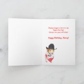 De Verjaardag van één Éénjarige Kaart (Binnen)