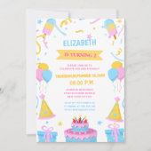 De verjaardag van een uniek kind kaart (Voorkant)