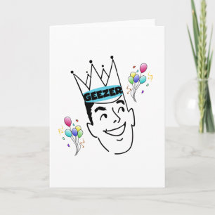 De Verjaardag van Geezer Kaart