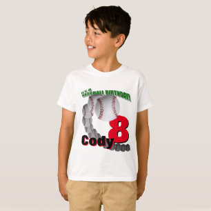 De Verjaardag van het honkbal - de T-SHIRT van de