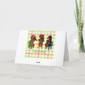 De Verjaardag van het Trio van het Koord van de Kaart (Achterkant)