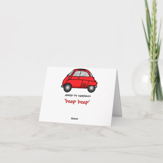 De Verjaardag van Isetta Kaart (Achterkant)