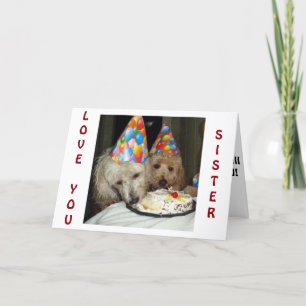 DE VERJAARDAG VAN MIJN ZUS, ONTHOUD ALLES WAT WE H KAART