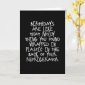 De verjaardagen zijn als de Grappige Kaart van (Gele Bloem)