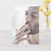 De verjaardags één-bovenleer van het huwelijk kaart (Gele Bloem)