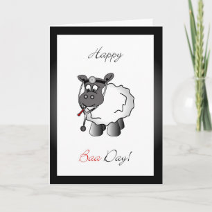 De verjaardagswenskaart van de arts kaart