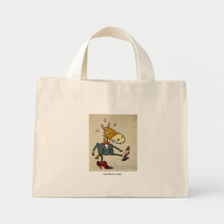 De verkeerde schoenen mini tote bag