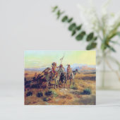 De verkenners briefkaart (Staand voorkant)