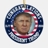 De verkiezing van Donald Won! Het Ornament van de (Voorkant)