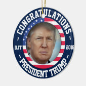 De verkiezing van Donald Won! Het Ornament van de (Links)