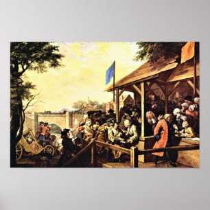 De verkiezingen, Engels, "Humor of a elecection" Poster