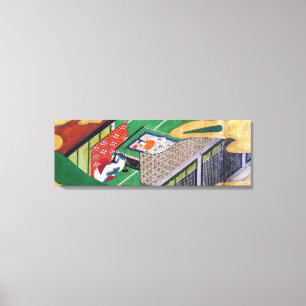 De verkoop van Genji, Tawaraya Sotatsu Canvas Afdruk