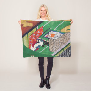 De verkoop van Genji, Tawaraya Sotatsu Fleece Deken