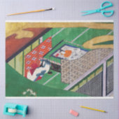 De verkoop van Genji, Tawaraya Sotatsu Tissuepapier (Craft)