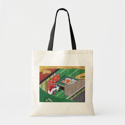 De verkoop van Genji, Tawaraya Sotatsu Tote Bag (Voorkant)