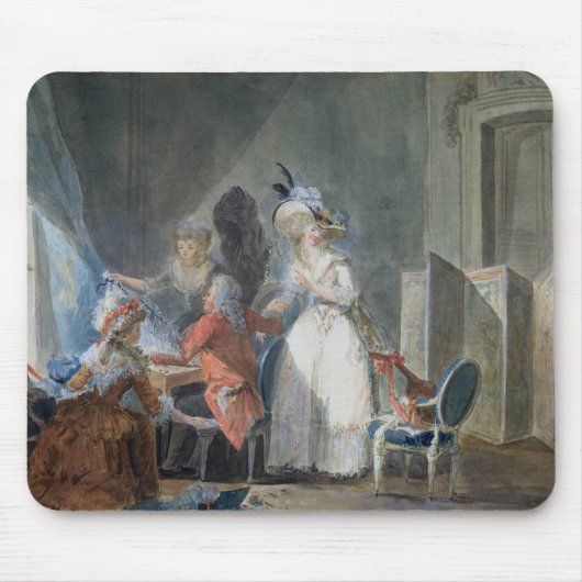 De verkoper van de Mode Muismat (Voorkant)