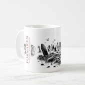 De verlaten begraafplaatsen koffiemok (Voorkant links)