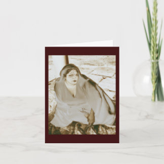 De Verleiding van Miru; Notecard Kaart