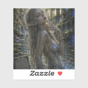 De Verleidster / De Zeemeermin / De Overgroeide Ri Sticker
