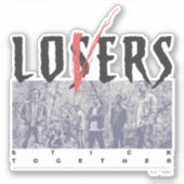 De verliezers blijven bij elkaar sticker (Voorkant)