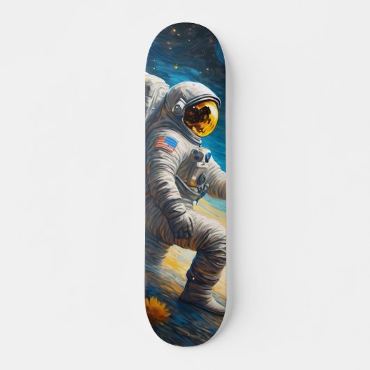 De verloren astronaut skateboard (Voorkant)