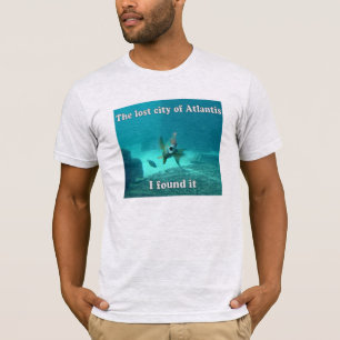 De verloren stad Atlantis... Ik vond het (LOL viss T-shirt