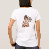 De vermoeide moeder t-shirt (Achterkant)