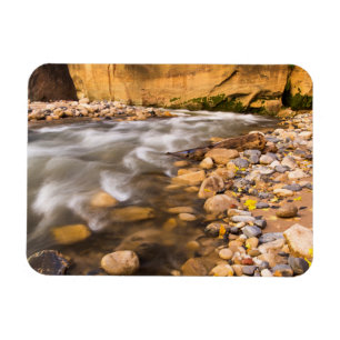 De vernauwing van de Virgin River in de herfst 4 Magneet