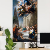 De veronderstelling van de blote maagd Mary. Poster (Thuiskantoor)