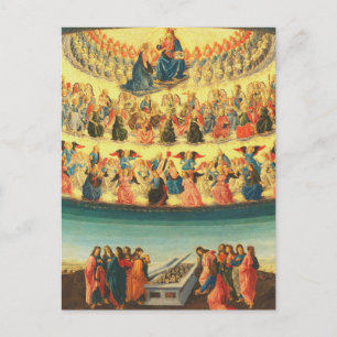 De veronderstelling van de Maagd Mary Briefkaart