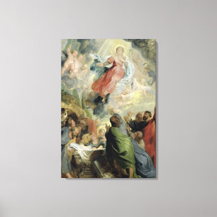 De veronderstelling van de Maagd Mary Canvas Afdruk