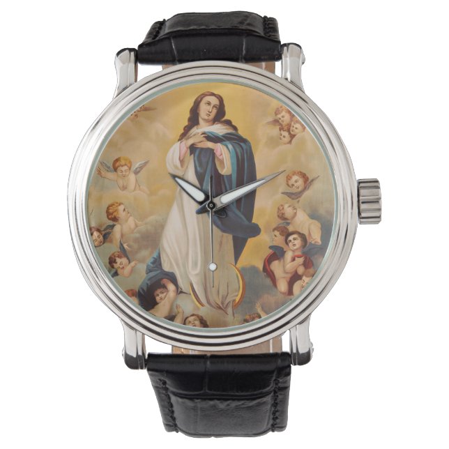 De veronderstelling van de Maagd Mary Horloge (Voorkant)