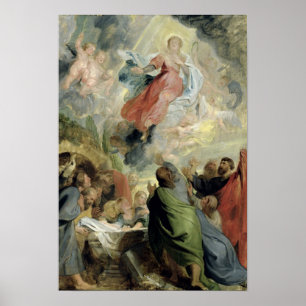 De veronderstelling van de Maagd Mary Poster