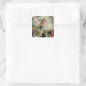 De veronderstelling van de Maagd Mary Vierkante Sticker (Tas)