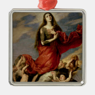 De veronderstelling van Mary Magdalene, 1636 Metalen Ornament