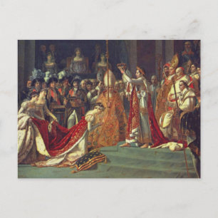 De veroordeling van de keizer Napoleon 1 Briefkaart