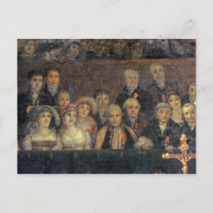 De veroordeling van de keizer Napoleon Briefkaart