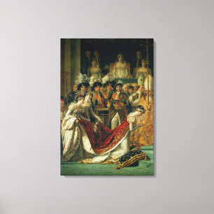 De veroordeling van de keizer Napoleon Canvas Afdruk