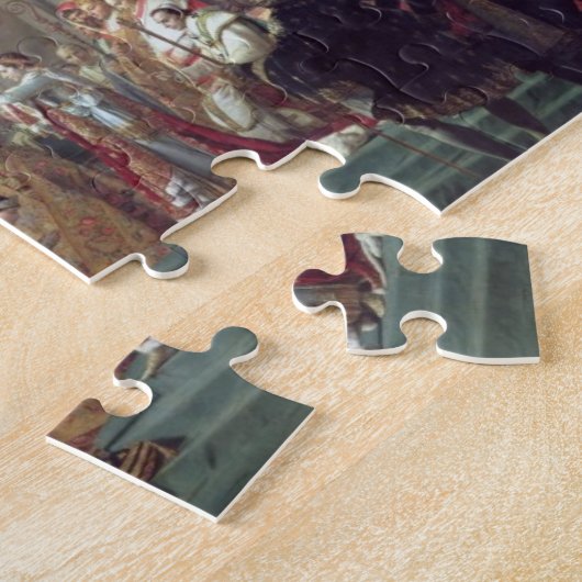 De veroordeling van de keizer Napoleon Legpuzzel (Zijkant)