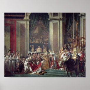 De veroordeling van de keizer Napoleon Poster