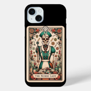 De verpleegster Tarot Kaart Collectie iPhone 15 Mini Hoesje