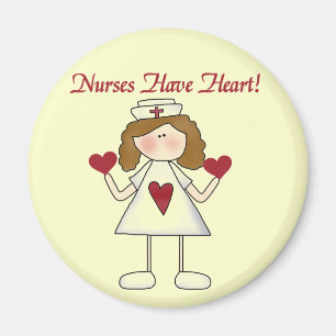 De verpleegsters hebben de T-shirts en de Giften v Magneet