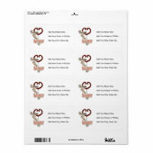 De Verpleegsters van de stethoscoop hebben de Etiket (Full Sheet)