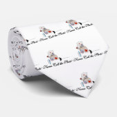 De Verpleegsters van de teddybeer roepen de de T-s Stropdas (Opgerold)