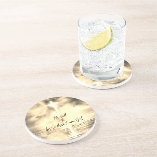 De Verre En Grès Soyez toujours et sachez que je suis Dieu Dessous (Côté)