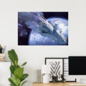 De verre tijd poster (Thuiskantoor)