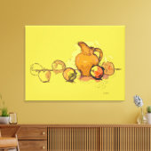 De Verrekte Druk van het Canvas "#STL-3d" Afdruk (Insitu (Woonkamer))